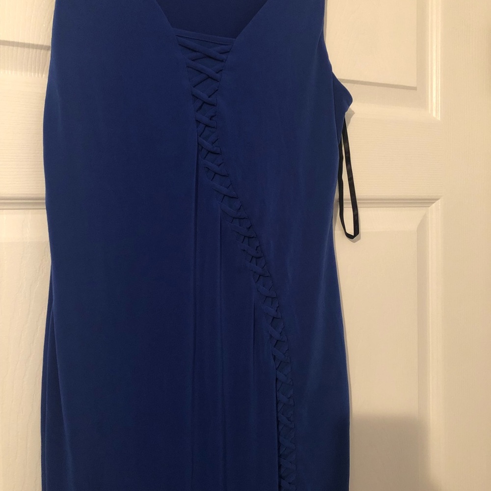 Royal blue dress